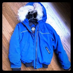 Canada Goose designer boys bomber coat
